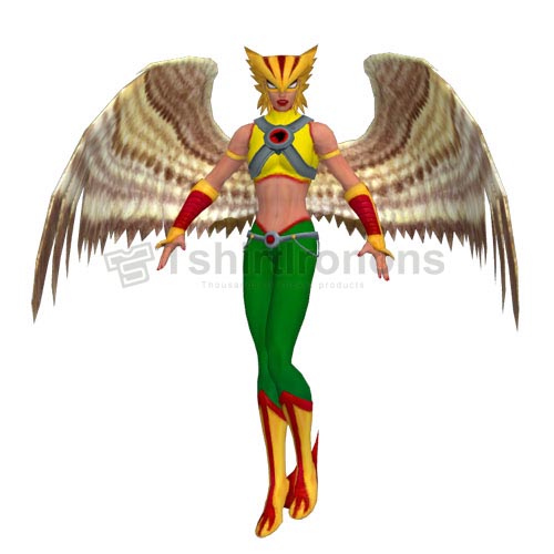 Hawkgirl T-shirts Iron On Transfers N4982 - Click Image to Close